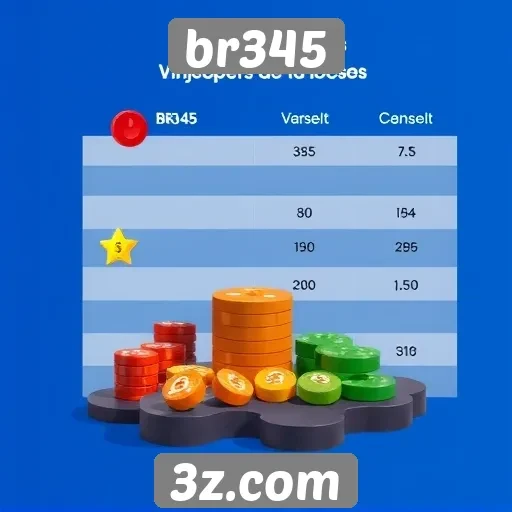 Comparativo entre br345 e outros sites de jogos